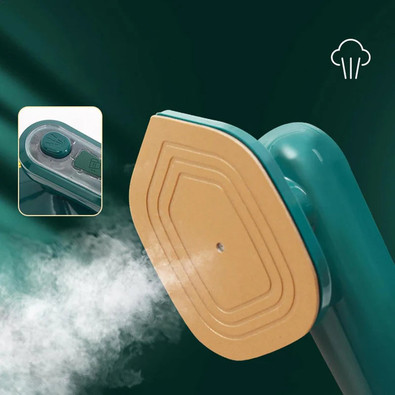 Mini Plancha a Vapor Portátil Compacta para Ropa y Viajes