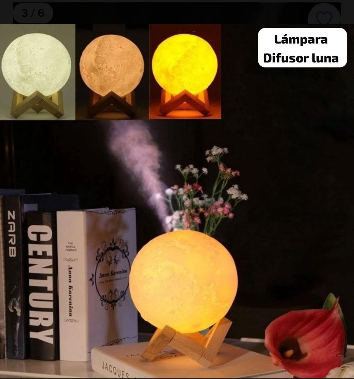 Lampara Difusor Lunar