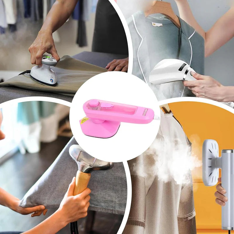 Mini Plancha a Vapor Portátil Compacta para Ropa y Viajes