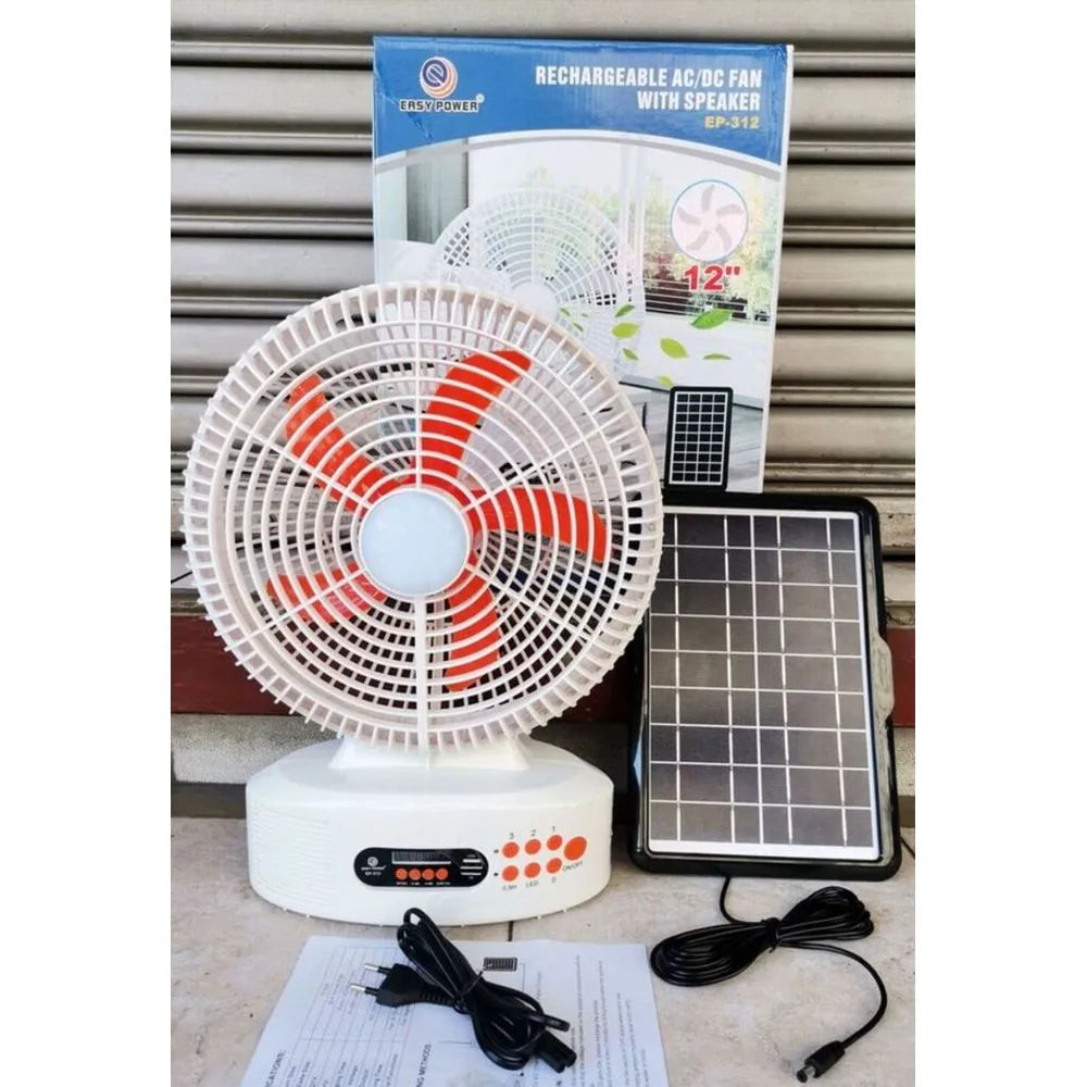 Ventilador Recargable