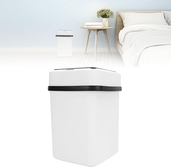 Papelera Inteligente con Sensor de Movimiento, Cesta de Basura sin Contacto