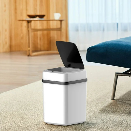 Papelera Inteligente con Sensor de Movimiento, Cesta de Basura sin Contacto