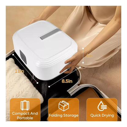 Armario Secador Portátil Eléctrico Ropa, Secado Rápido, Antibacteriano, Plegable