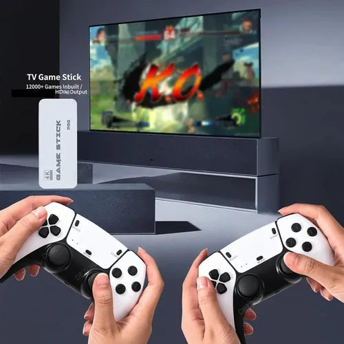 Game Stick 4K Consola M15 Retro HDMI Inalámbrica con +19.000 Juegos