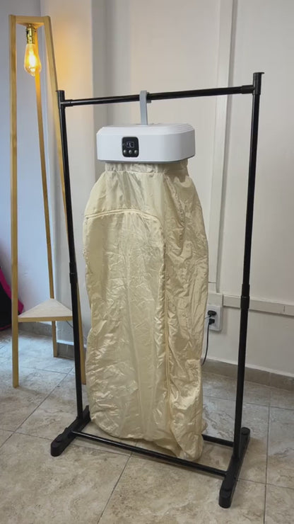 Armario Secador Portátil Eléctrico Ropa, Secado Rápido, Antibacteriano, Plegable