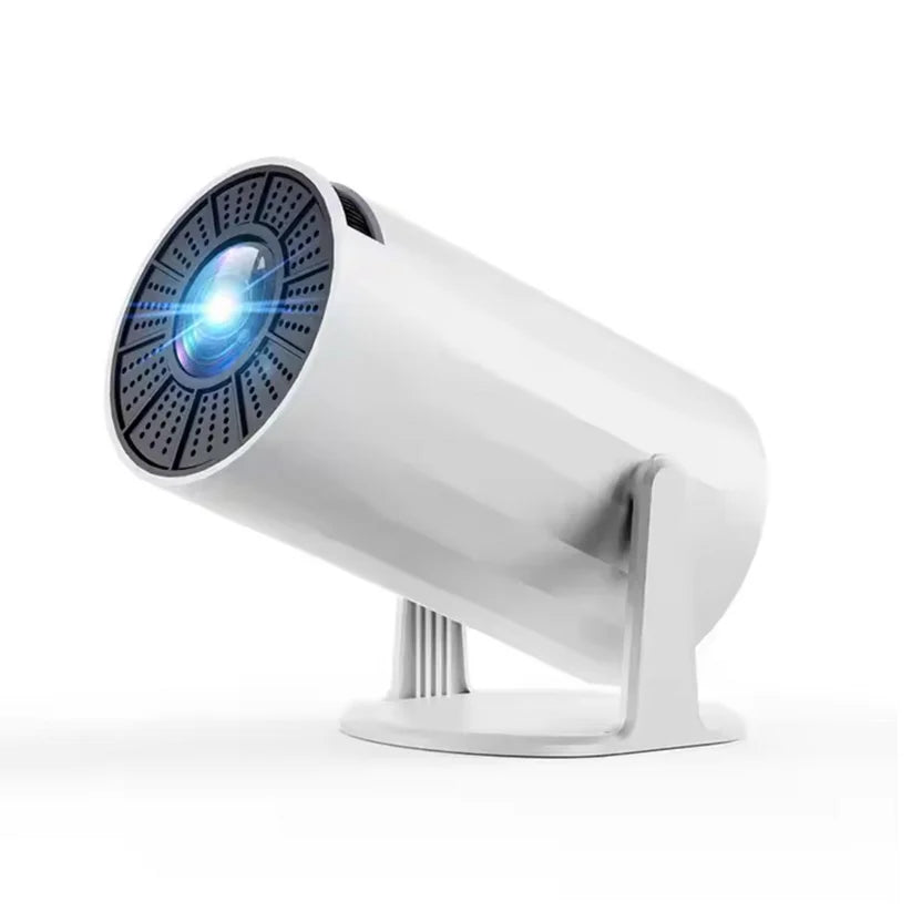 Proyector Portátil Hy300 con Android 11 y WiFi, Convierte Cualquier Pared en tu Cine Personal